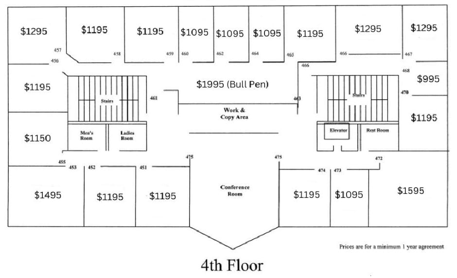 4th floor layout